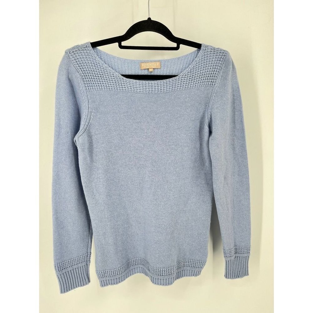 Bendetta B ladies Pullover Wool Cashmere Blend Sweater Size M Medium Purple